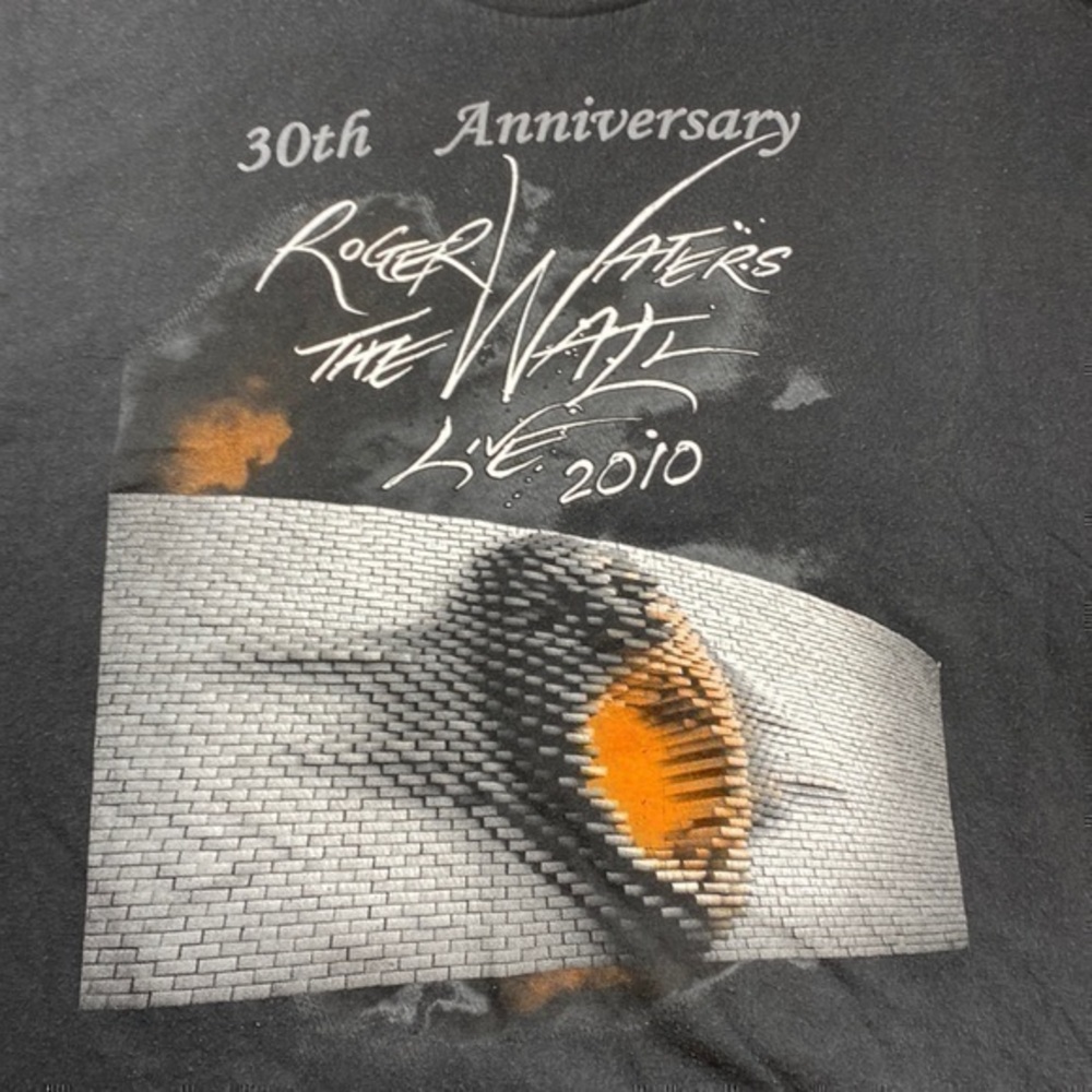 Roger Waters The Wall 30th Anniversary 2010 Pink Floyd T-Shirt XL